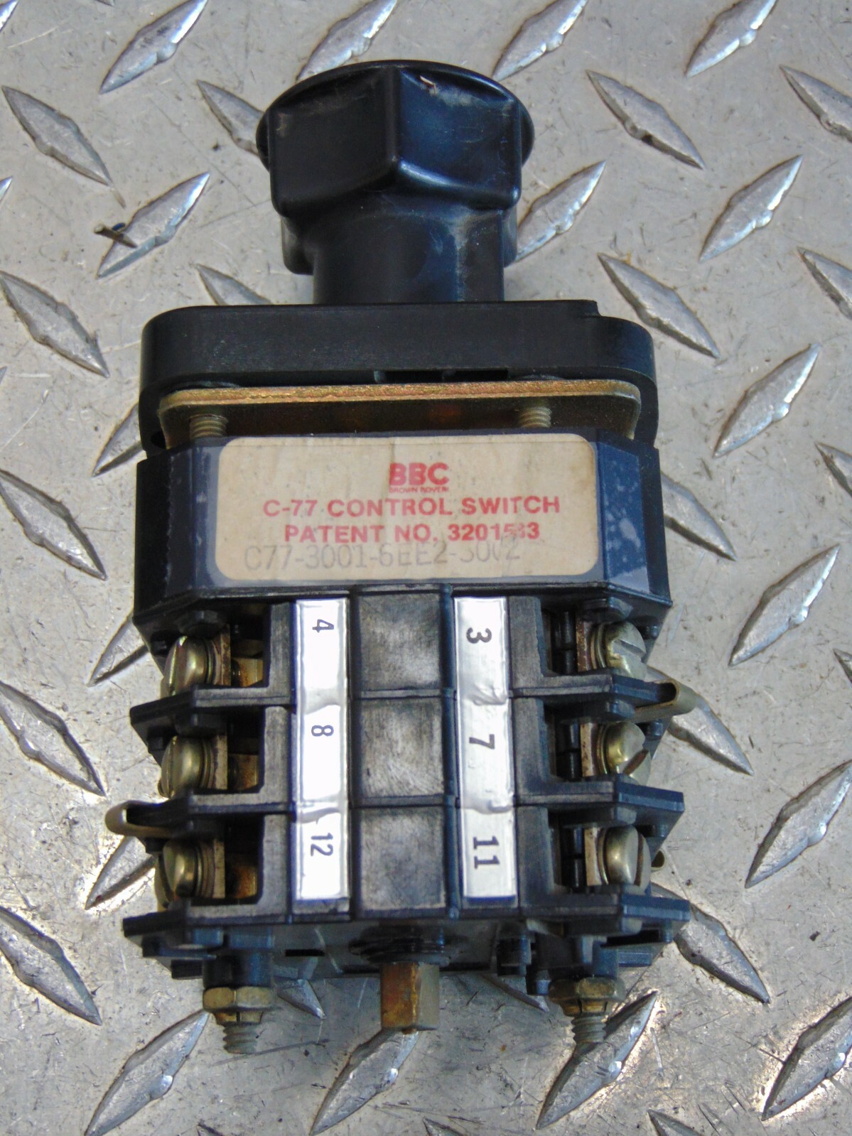BBC / ITE C77 3001-6EE2-3002 VOLTMETER CONTROL SWITCH *FREE SHIPPING*