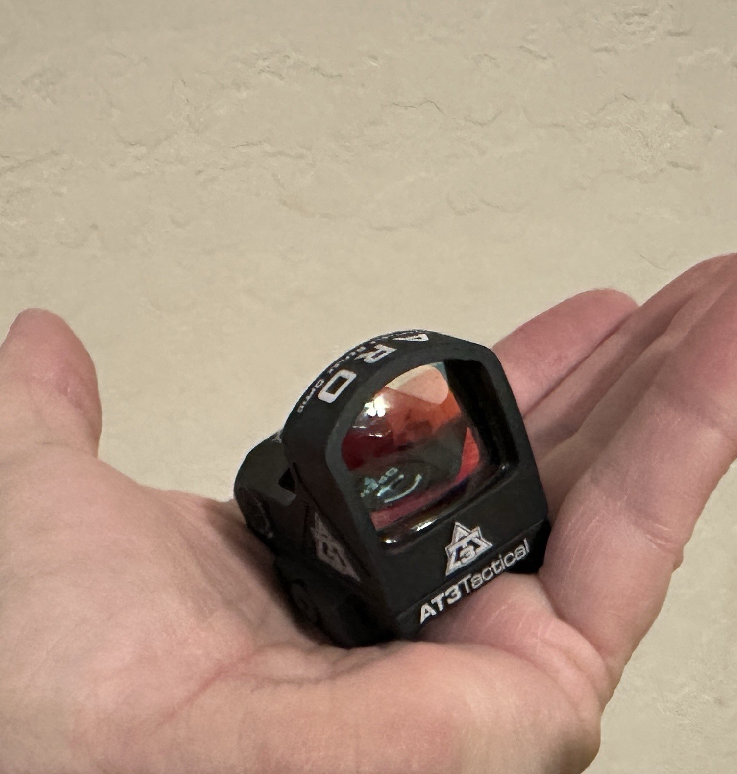 AT3 Tactical ARO 3 MOA Red Dot Sight with Low Mount