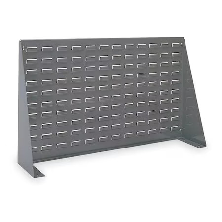 Akro-Mils 98636 Steel Louvered Bench Rack, 8 In D X 20 In H X 36 In W, Gray