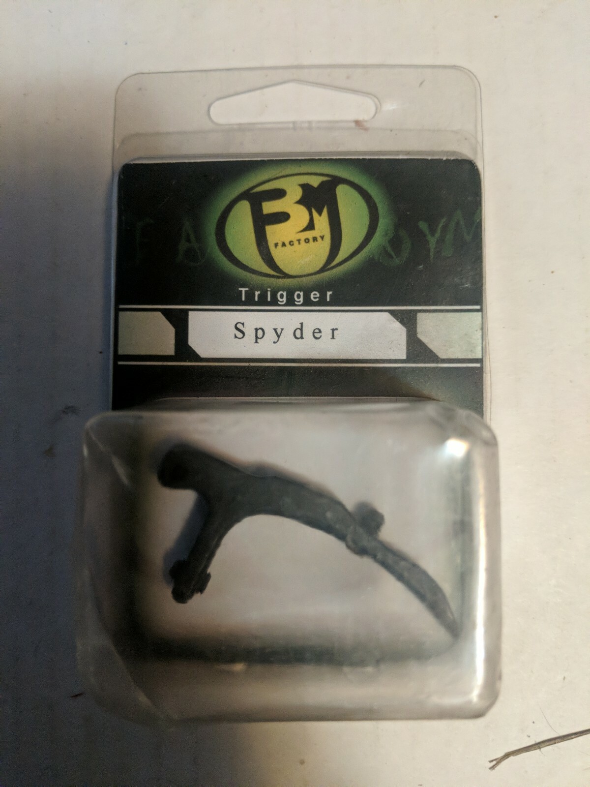 🔥 RARE 🔥 FBM FACTORY TRIGGER SPIDER BLACK PAINTBALL ~ BIN4