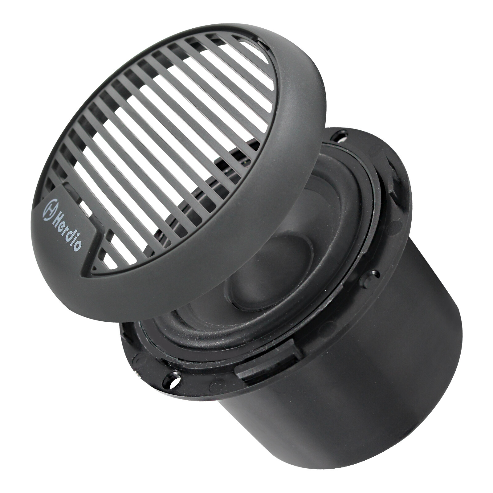 Herdio 2 Pack 3" Marine Coaxial Speakers 140W Waterproof for Boat UTV Motorcycle
