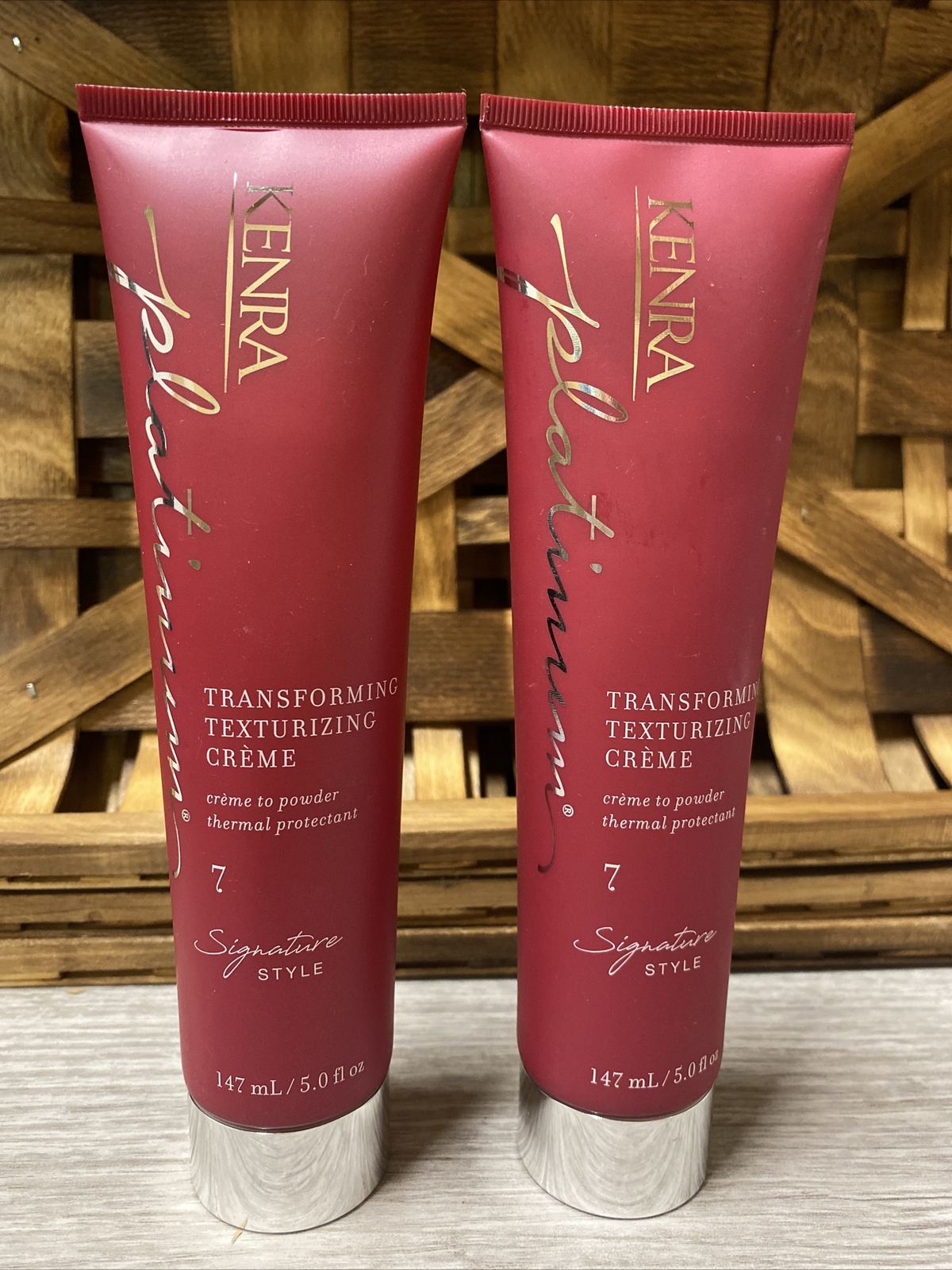 2 - Kenra Professional Platinum Transforming Texturizing Creme #7 5 oz