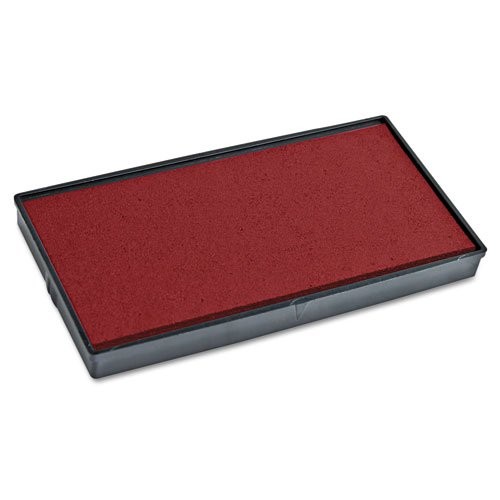 Replacement Ink Pad For Printer P40 & Dual Pad Printer P40 Red Refill