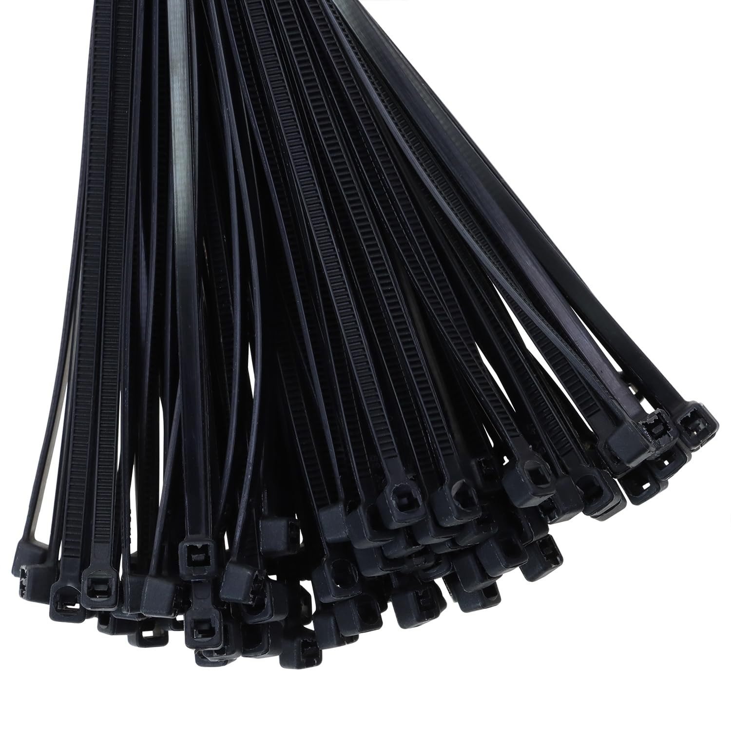 Mini Skater 4 Inch Multi-Color Multi-Purpose Nylon 4 inch, 200pcs Solid Black
