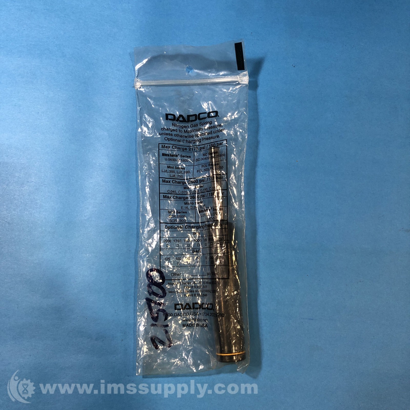 DADCO C.090.050 Nitrogen Gas Spring FNOB