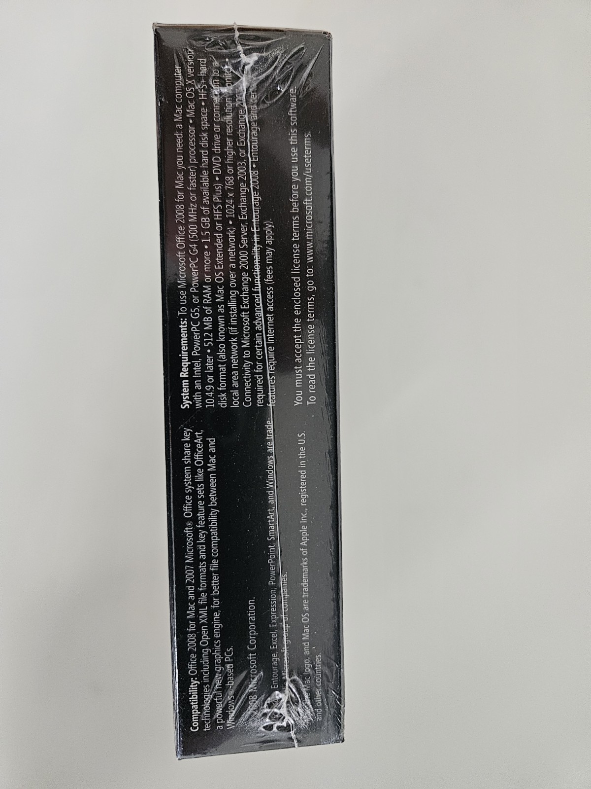 Microsoft Office:mac 2008 Special Launch Edition #459/1000 — Factory Sealed —...