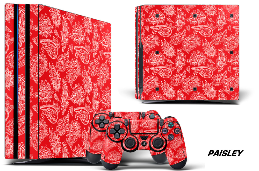 Skin Decal Wrap For PS4 PRO Playstation 4 Pro Console + Controller Stickers PSLY