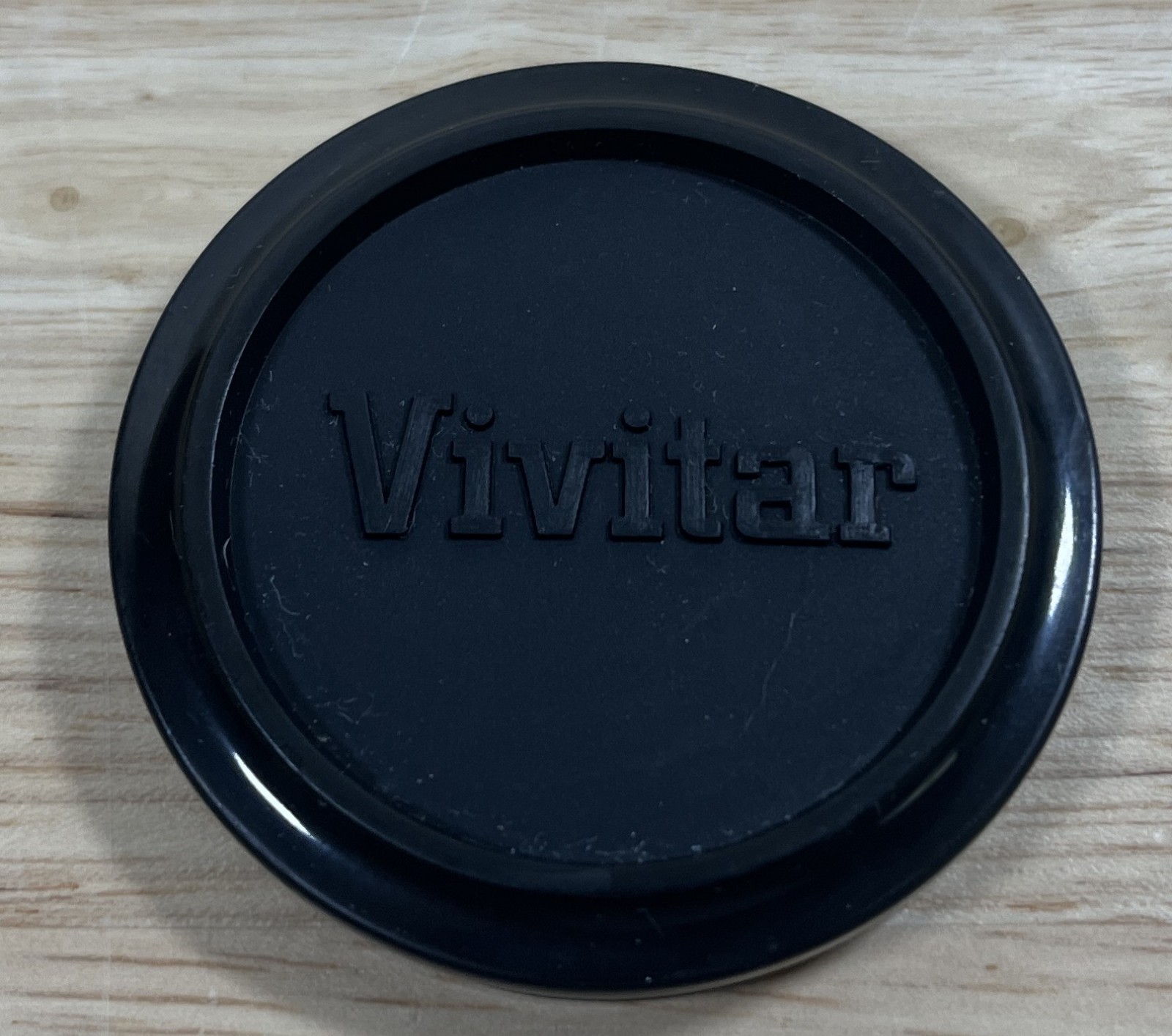 Vivitar 51mm Lens Cap - For 49mm Camera Lens - Black - Made In Japan