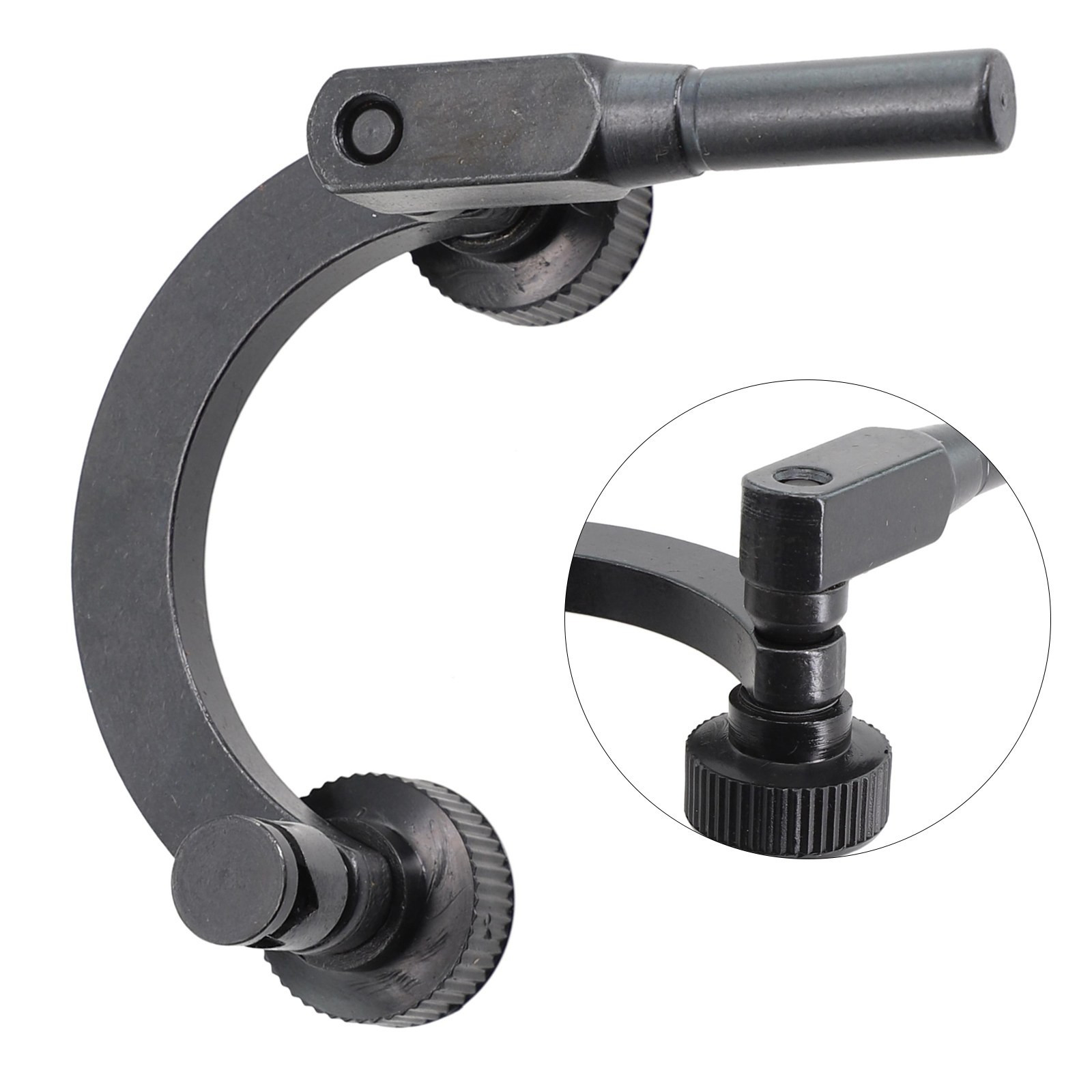 Combination Test Indicator Holder Half-Round 8mm Dial Indicator Support Stand