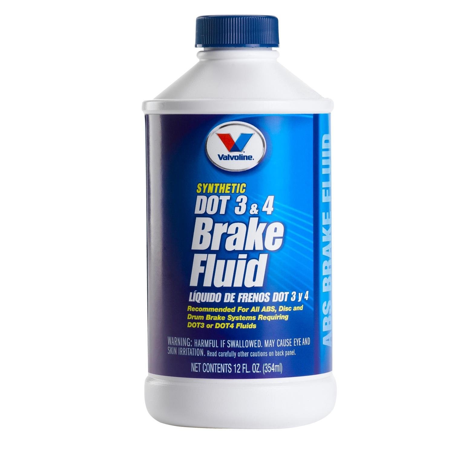 Valvoline 601457-12PK DOT 3 and 4 Brake Fluid - 12 oz., 12 Ounce, Case of 12