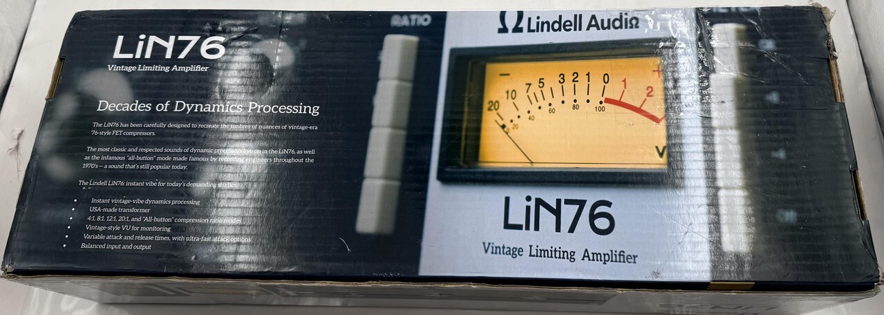 LINDELL AUDIO LIN76 FET SINGLE CHANNEL VINTAGE LIMITING AMPLIFIER
