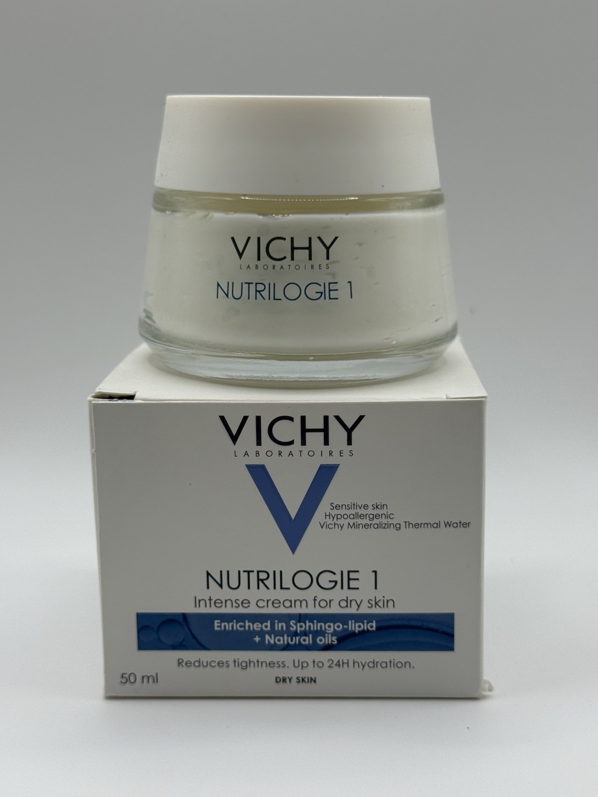 Vichy Nutrilogie 1 Intense Cream For Dry Skin | 24H |50ml | 1.69oz