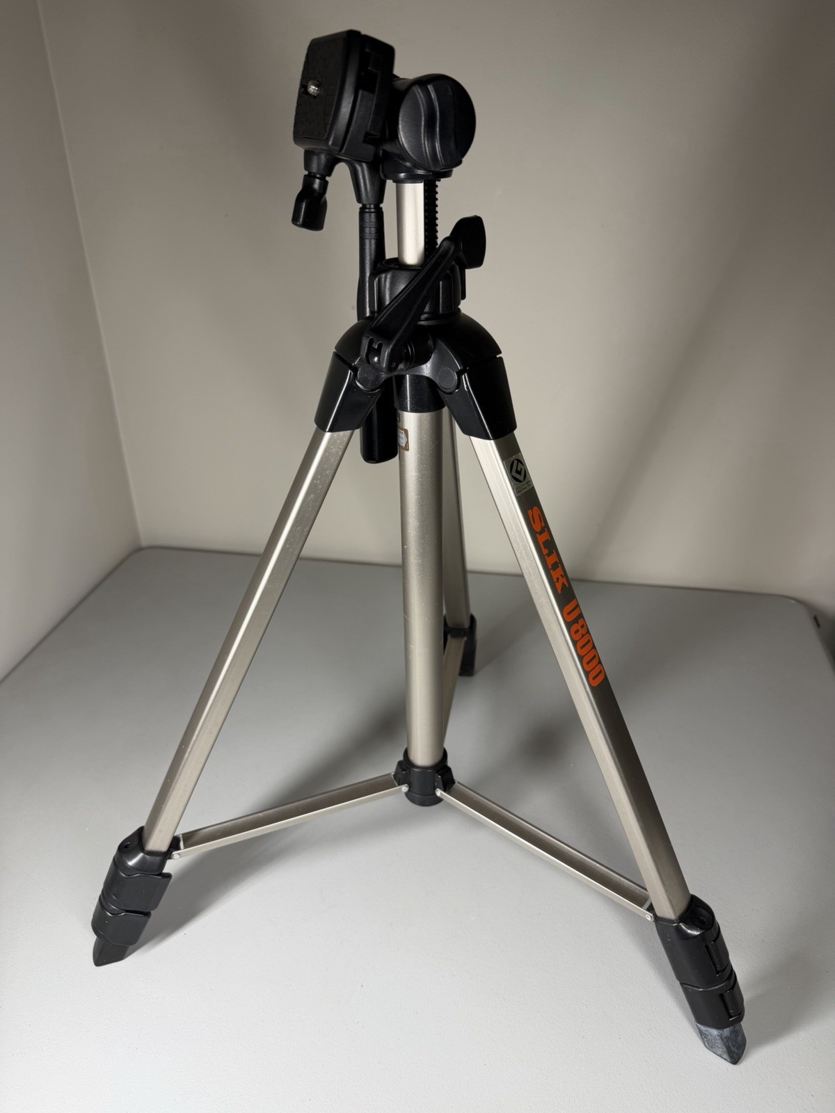 Slik U 8000 Aluminum Camera Tripod 3 Way Pan Head & Quick Release