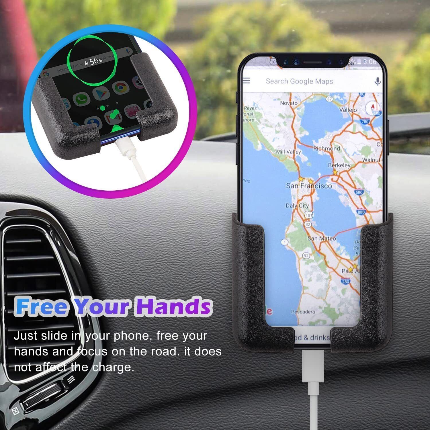 5 Pairs Adhesive Car Phone Holder Universal Mobile Phone Mount Bracket