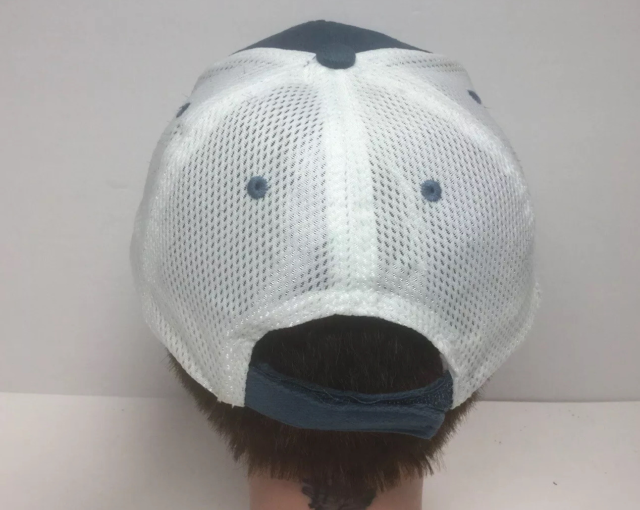 Licensed Ford Logo Hat Blue White Mesh-back strap-back Baseball Trucker Cap