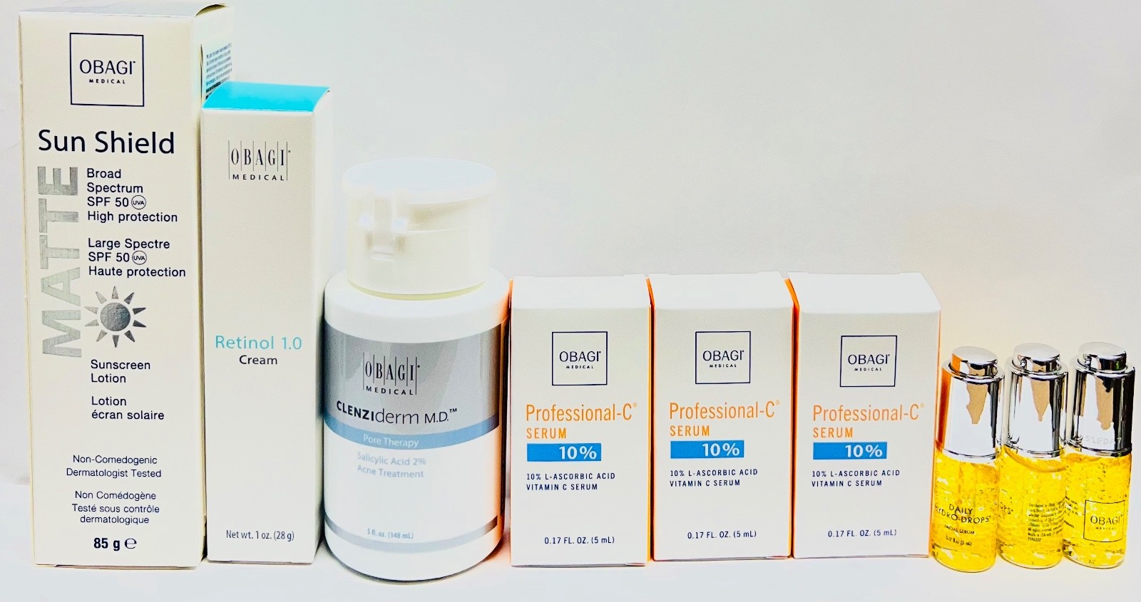 OBAGI 9pcs Set Brand New - AUTHENTIC