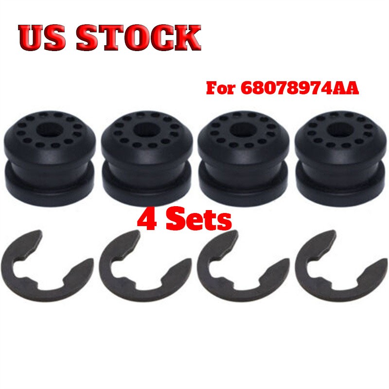 4pc For 2003-2007 Dodge Ram 2500 Transfer Case Shift Linkage Bushing Grommet NEW