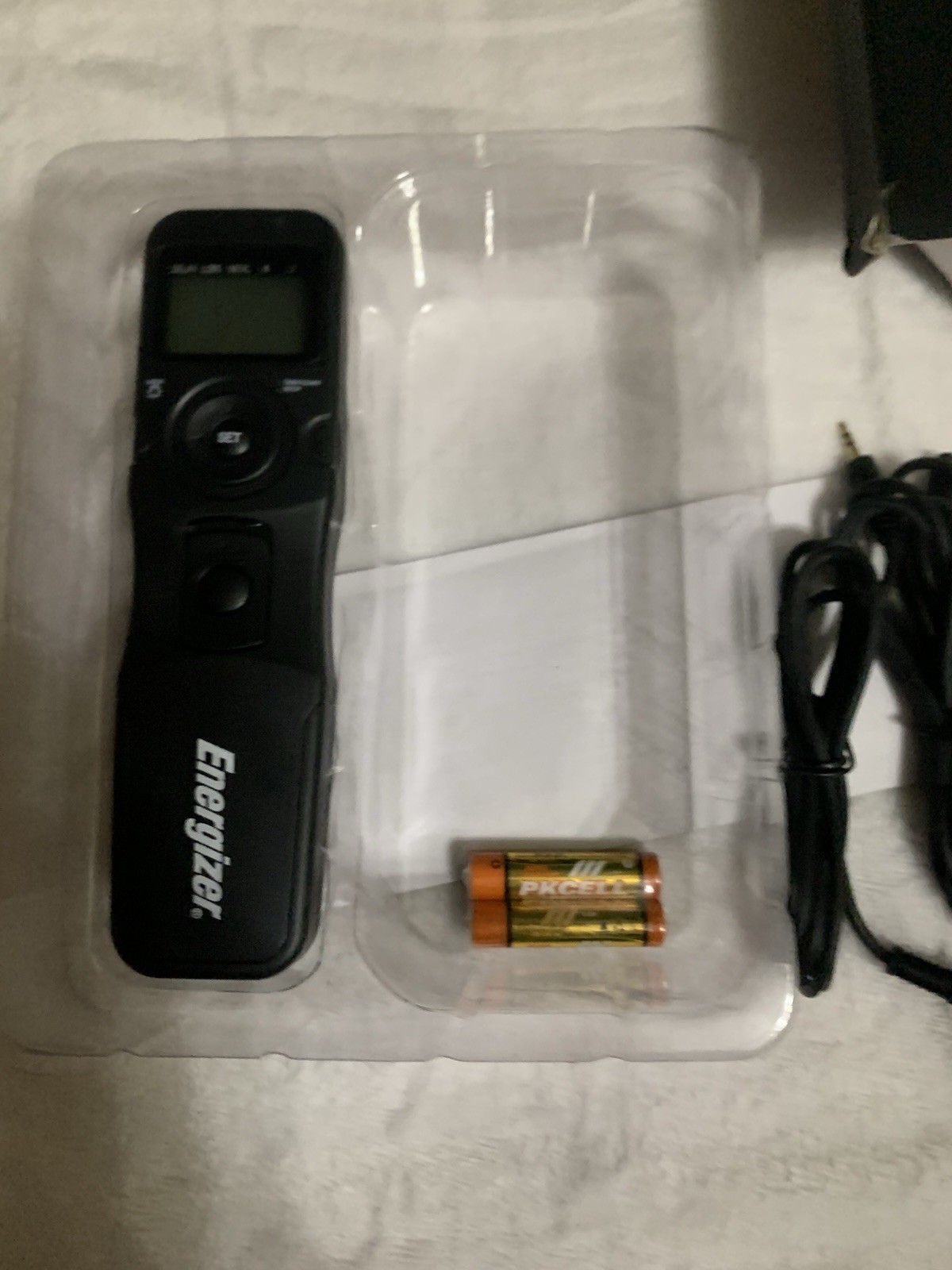 Energizer, Timer Remote Shutter, Works With Most DSLR Cameras, New