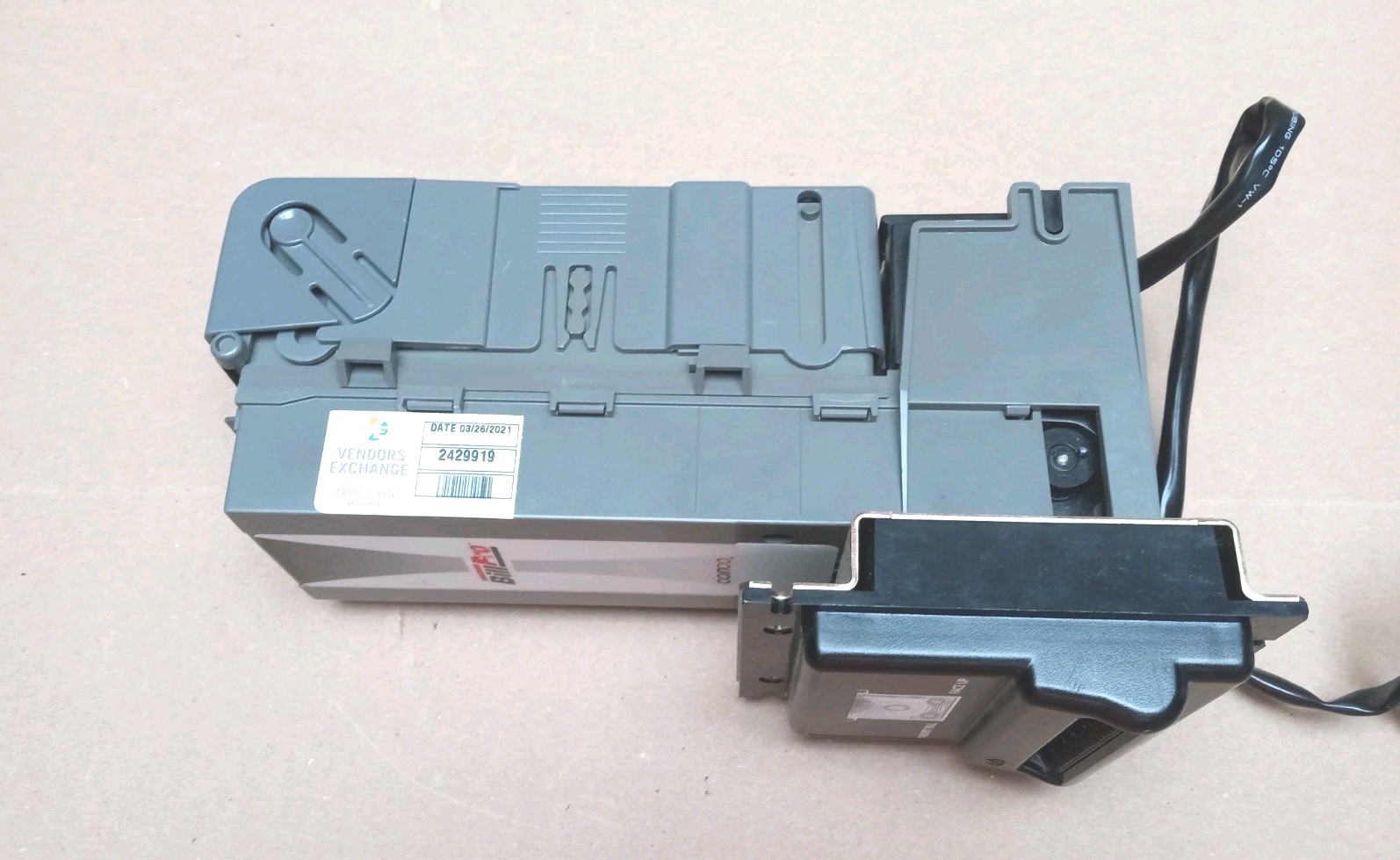 Coinco BP4SX Bill Acceptor, MDB, $1 $5 $10 $20 Validator