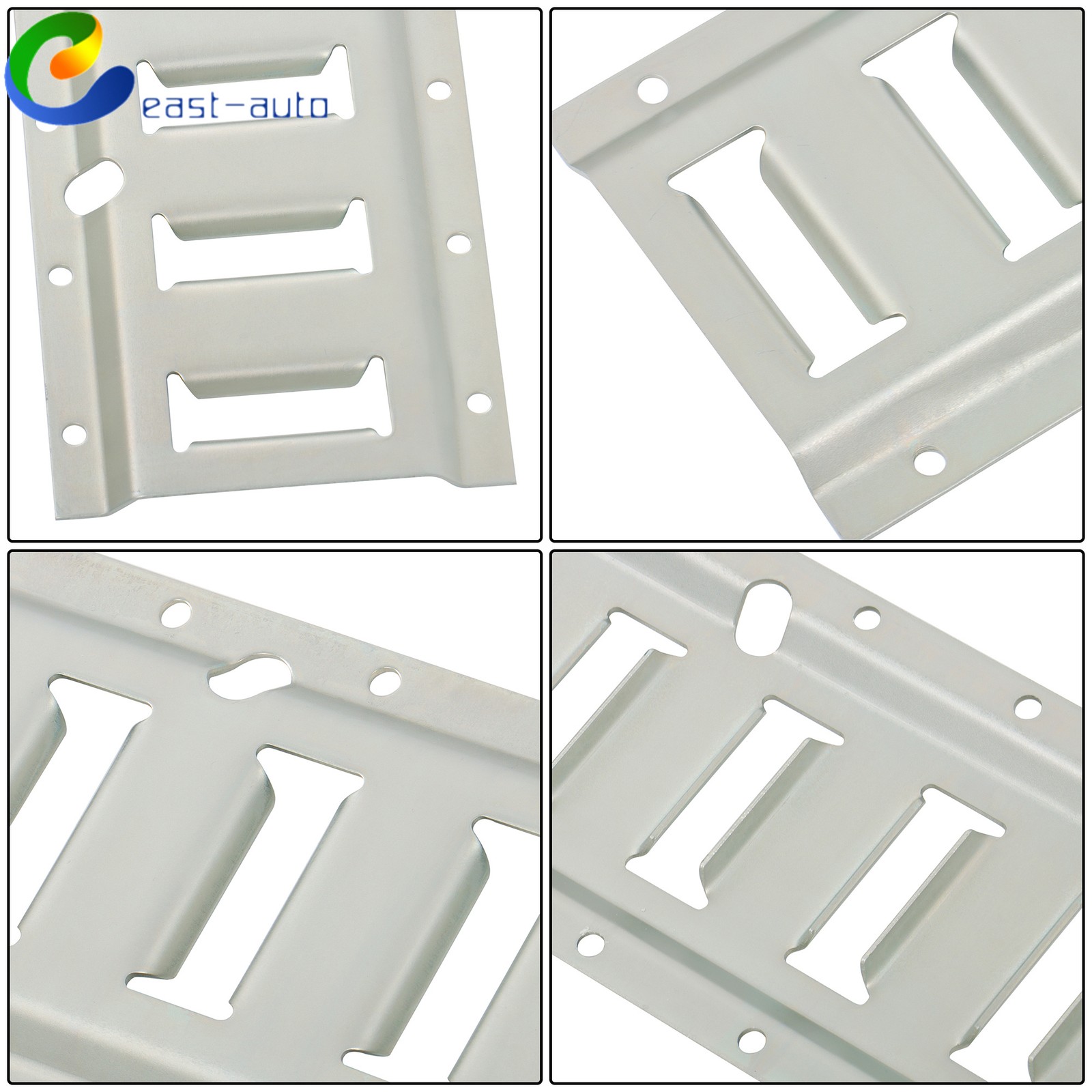 Galvanized Steel (4 Pack) 4' E Track Tie Down Rail Kit For Motorcycle Tie Downs