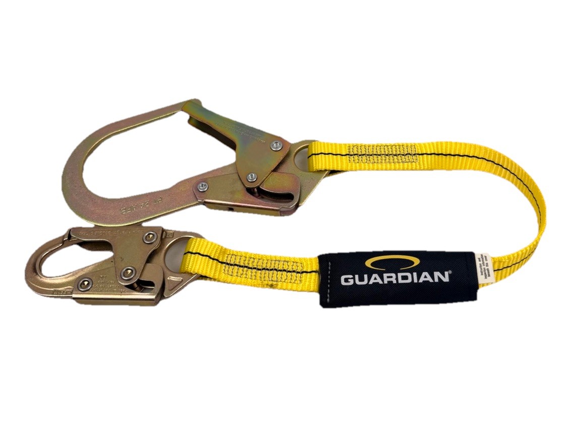 Guardian Fall Protection 3 Foot Single Leg Non Shock Absorbing Lanyard 01251|New