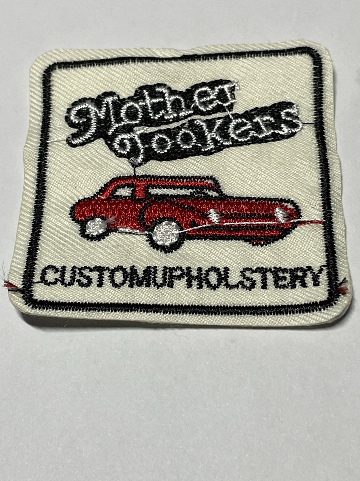 Mother Fookers Custom Upholstery  Vtg Automotive Iron On Patch #A27