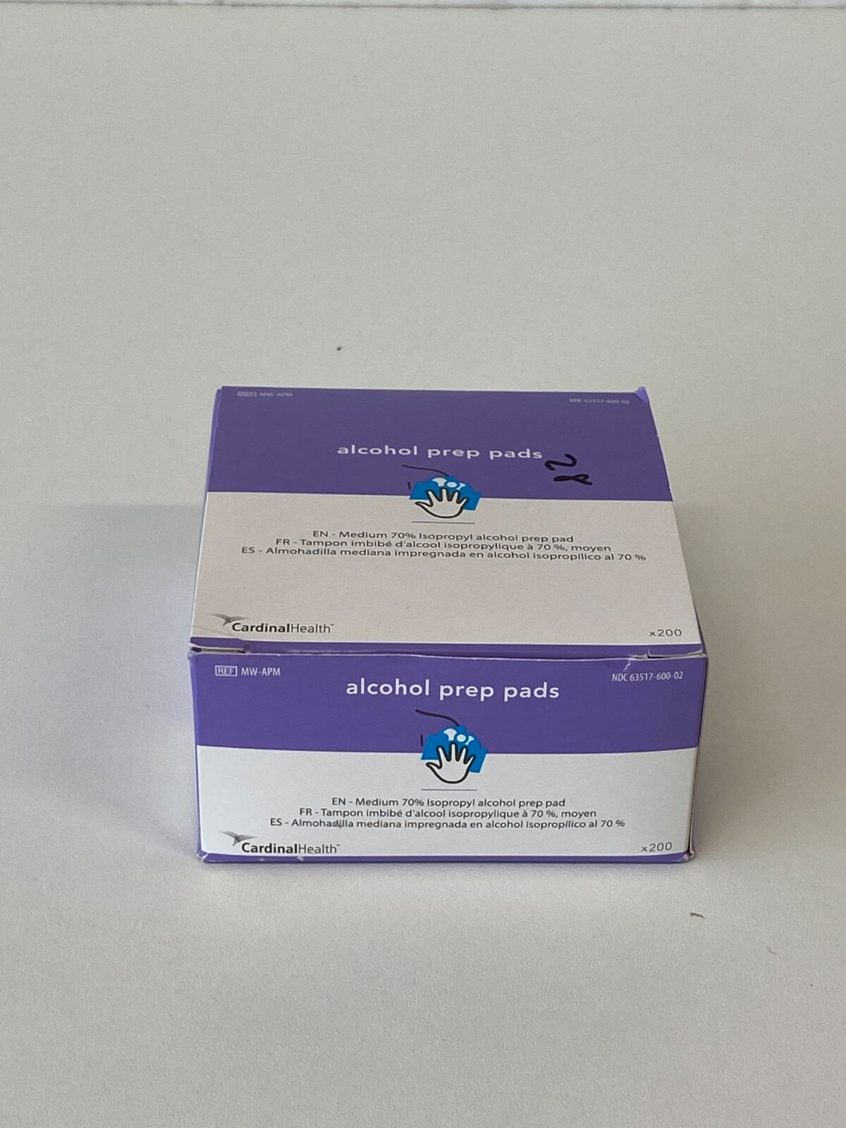 8 Boxes (200/Box) Cardinal Health Alcohol Prep Pads  MW-APM  (*AA1*)
