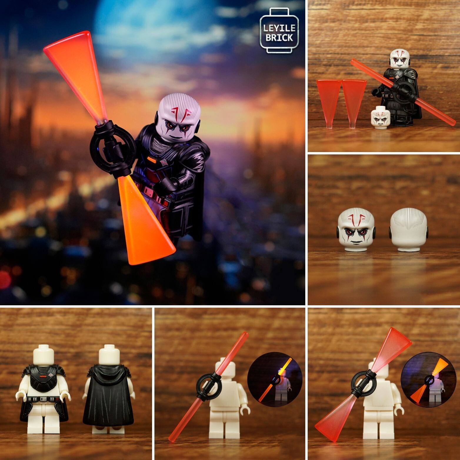 Leyile Brick Grand Inq. Minifigure or Accessories -Pick Style!