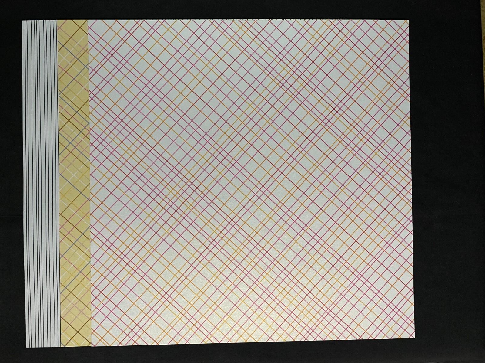 K I MEMORIES "FROSTY PATTERNS" 12X12 SINGLE-SIDED PAPERS