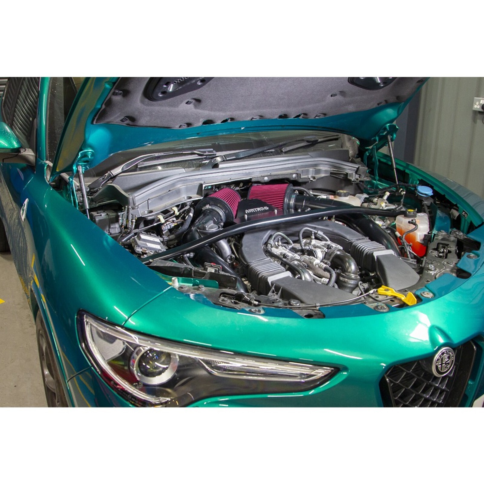 Alfa Romeo Stelvio Quadrifoglio Induction Kit Open Air 2.9 V6 Airtec Motorsport