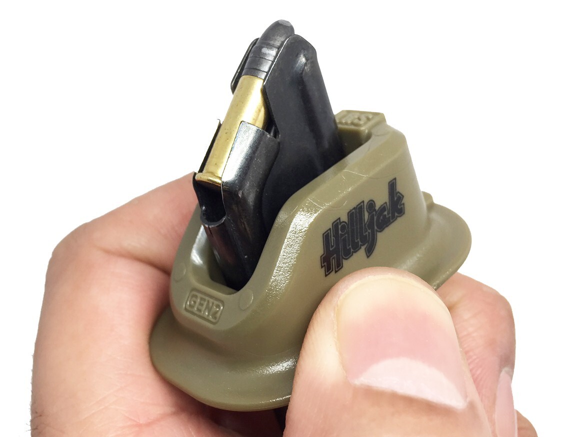 Magazine Speed Loader compatible with S&W Victory 22LR, Hilljak LRS Dark Earth