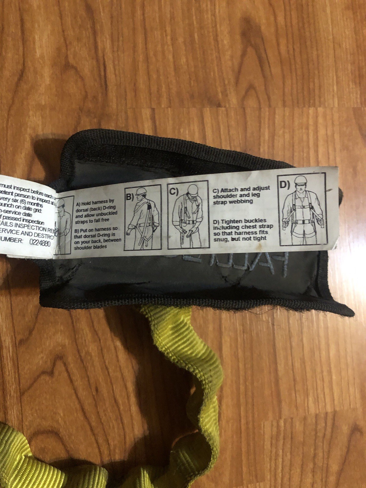 FallTech 6 Foot Shock Absorbing Lanyard Safety