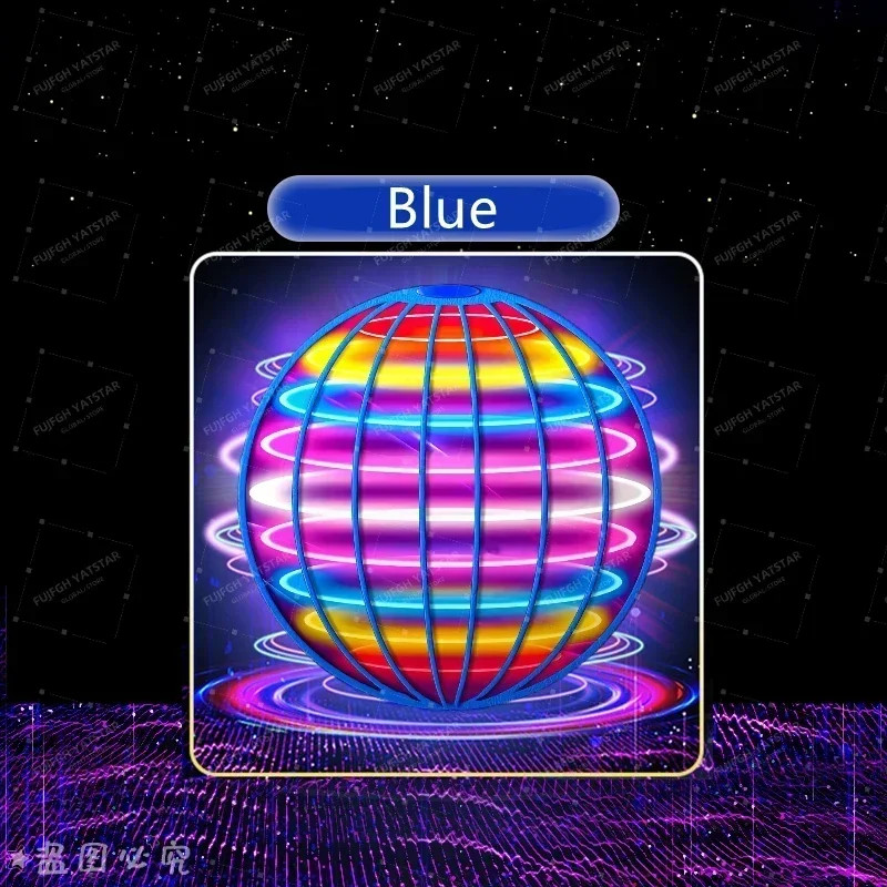 Flying Ball Boomerang Fly Magic with LED Lights Drone Hover Ball Fly Nova Orb Fl
