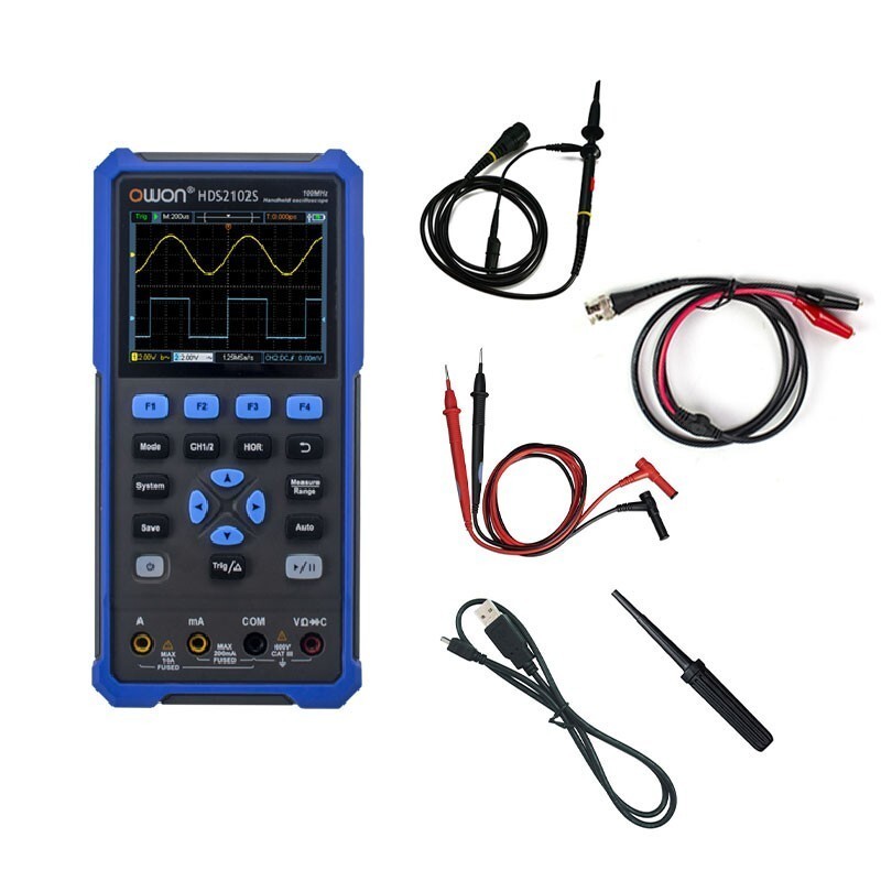 HDS2102S Two Channel Digital Oscilloscope for OWON HDS200 Series Oscilloscope
