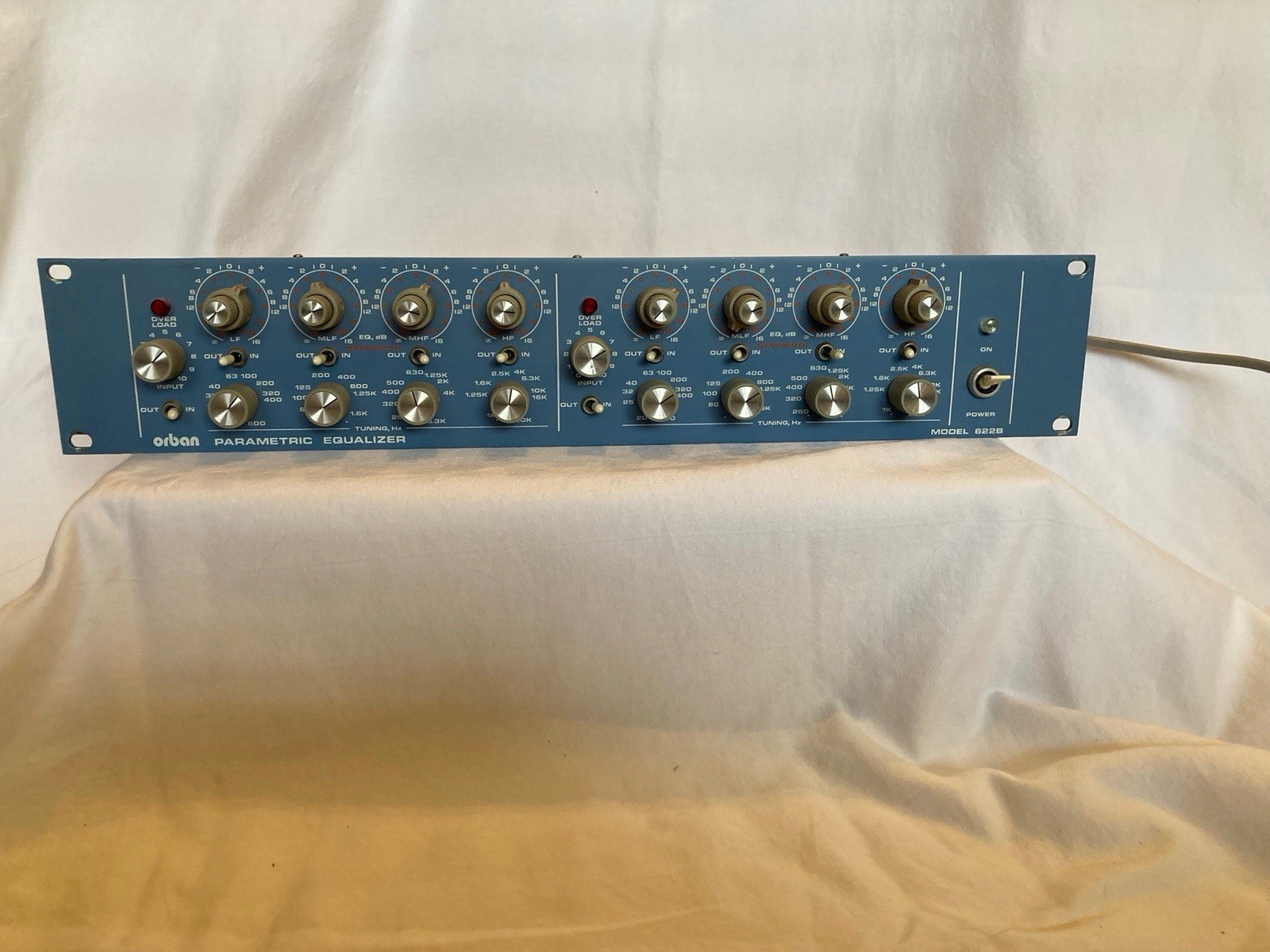 Orban 622B Blue Face Stereo Parametric Equalizer