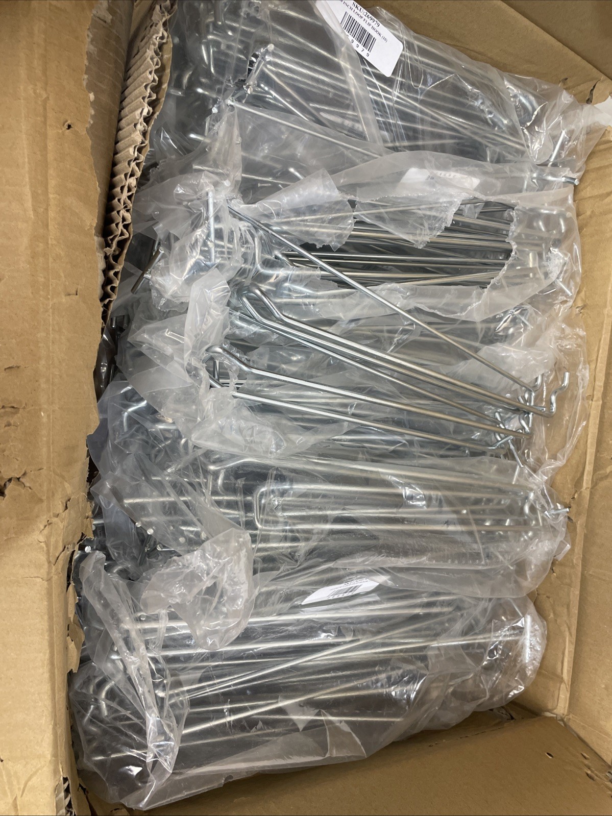Lot of 100 10" Loop Flip Hooks 269979 Replacements Heavy Duty Hardware Tools