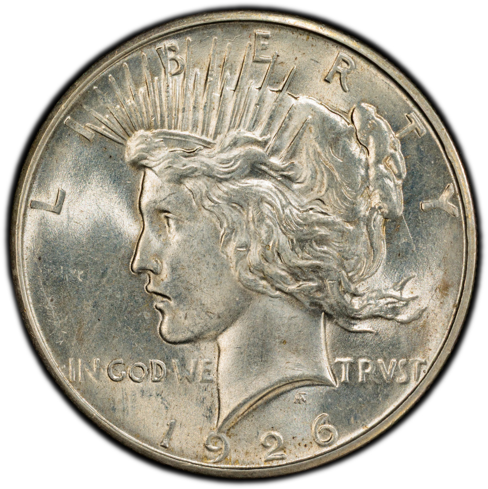 1926-D Peace Silver Dollar – PCGS MS62