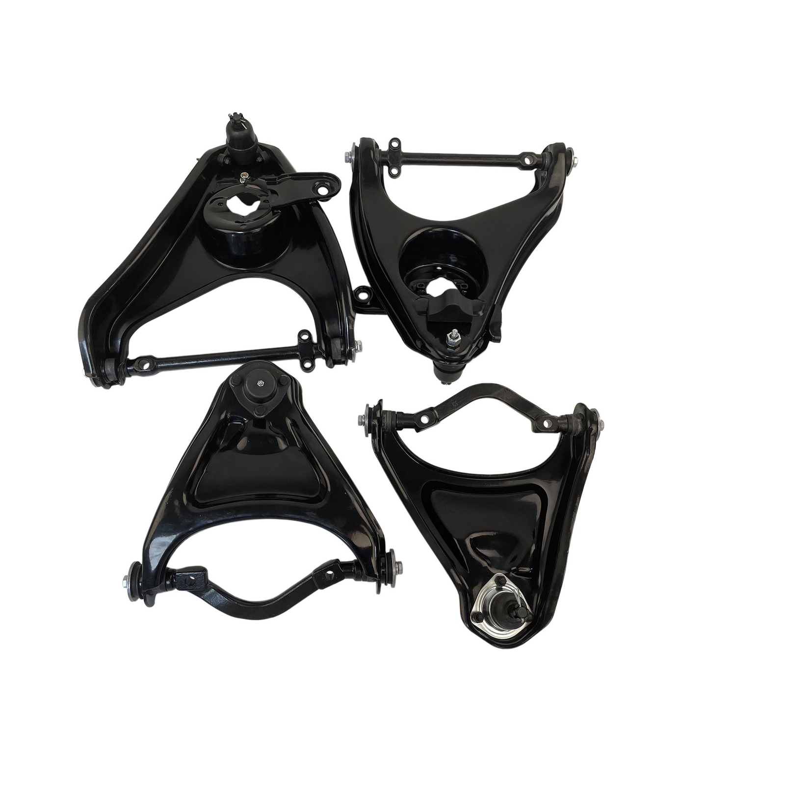 Stock Upper & Lower Control Arms Set Suspension Kit For Chevy Impala Biscayne