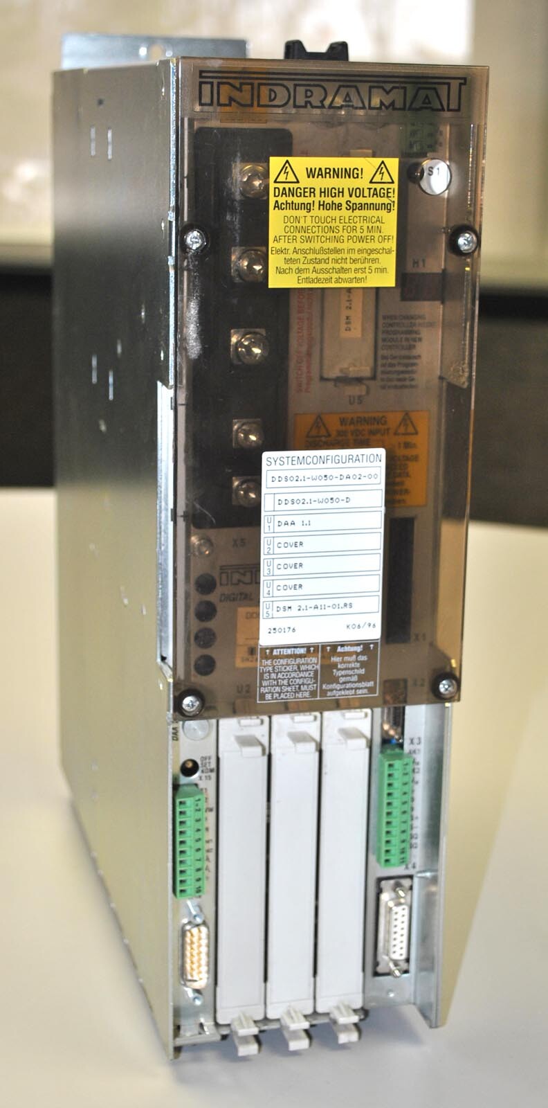 Indramat DDS02.1-W050-D A.C. Servo Controller