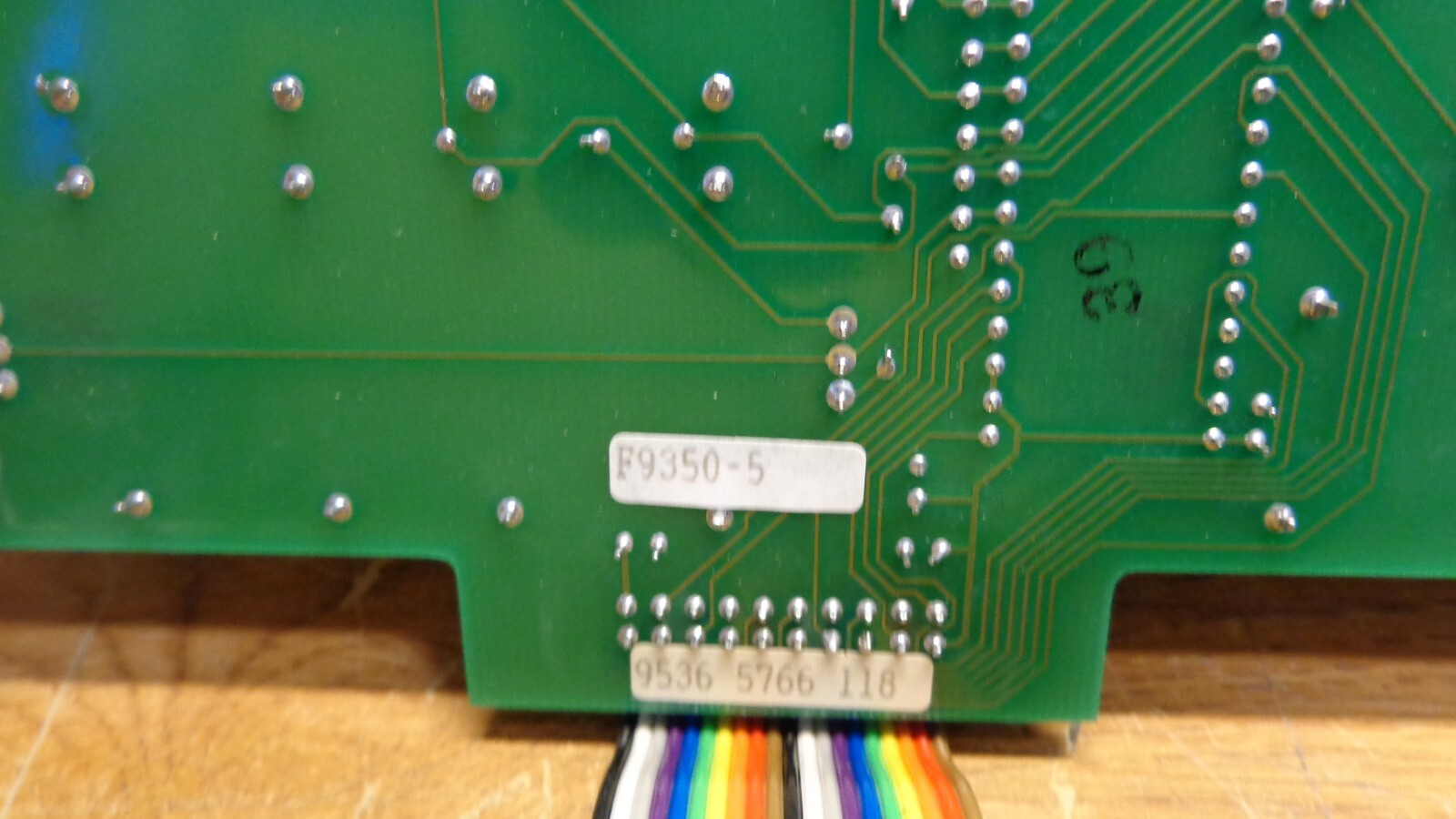 LeCroy 9310A oscilloscope Control display panel F9350-5