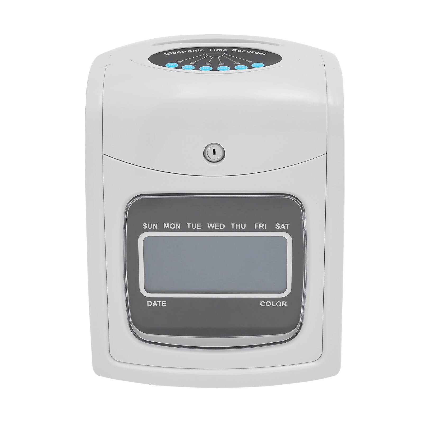Pyramid Time System Model With 50 Cards, Starter Time Clock Bundle, Lcd Display