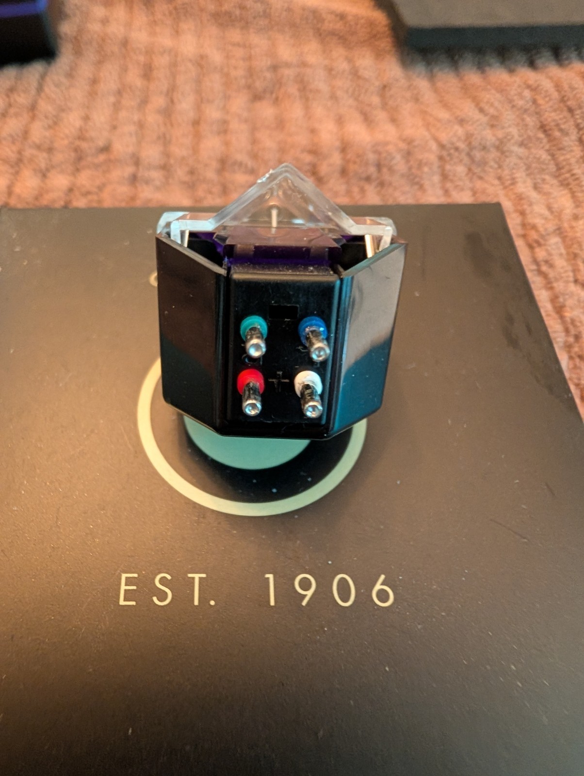 Goldring E3 MM Cartridge with Elliptical Stylus & Original Box - Very Low Hours