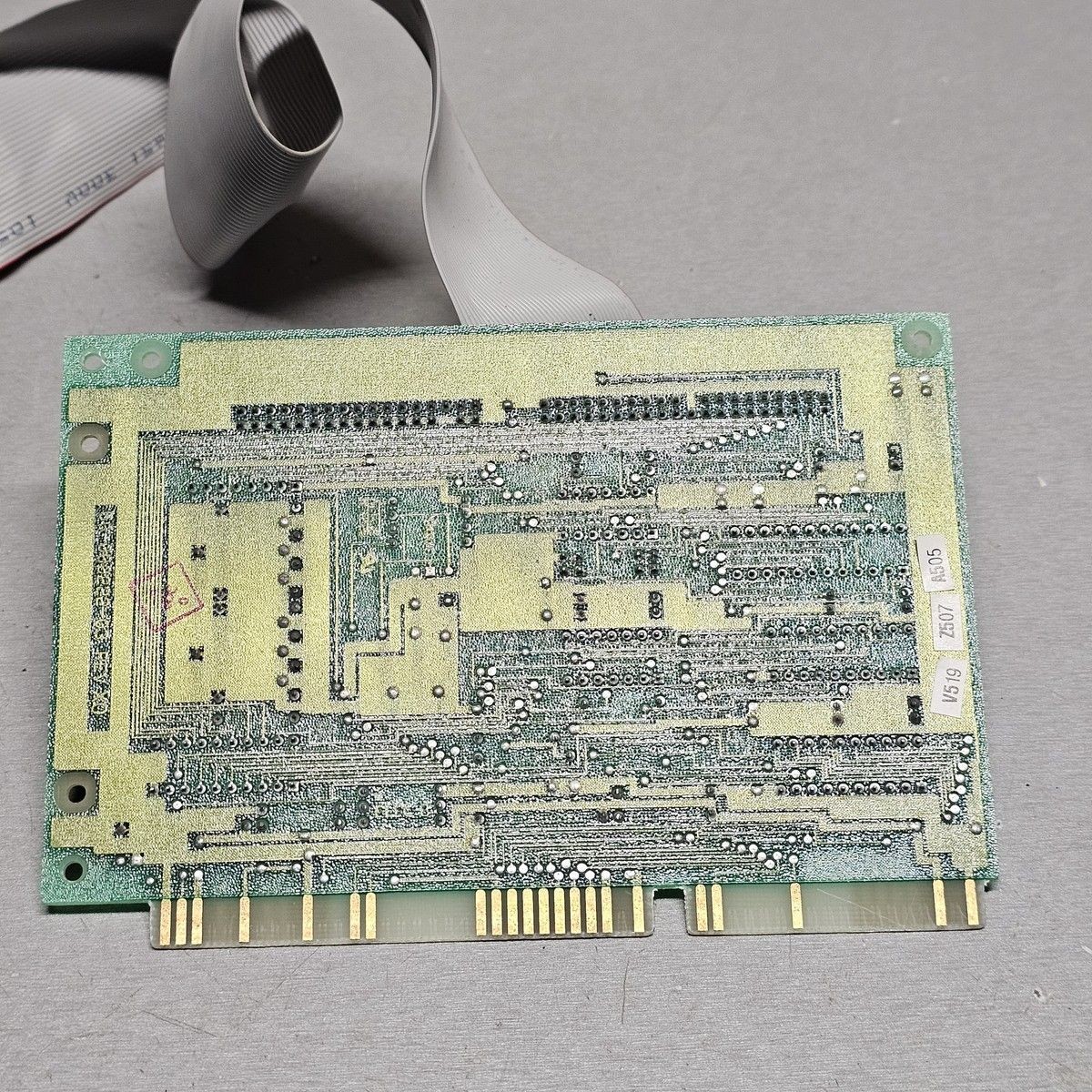 Seagate ST-157A 44MB IDE Hard Drive with ISA Controller Card & Cable (Untested)