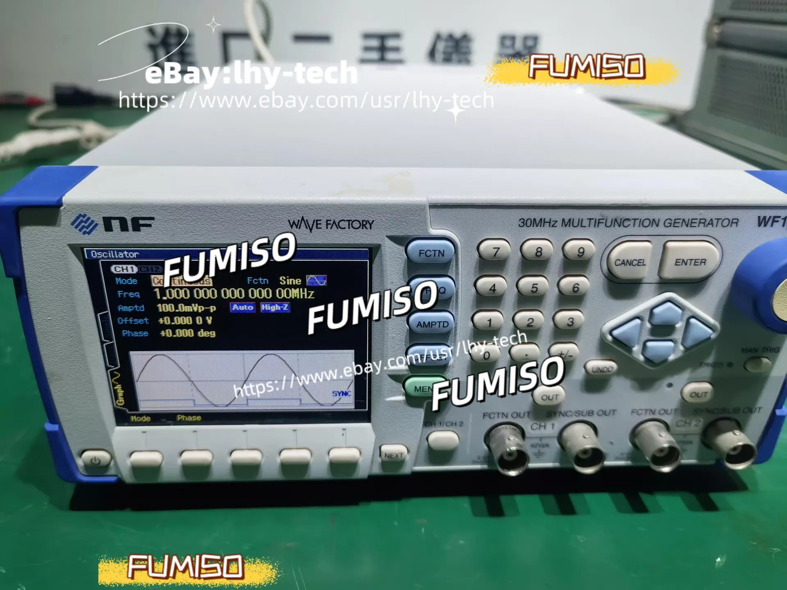 1PC NF WF1974 Multifunction Generator 30MHZ&lhy