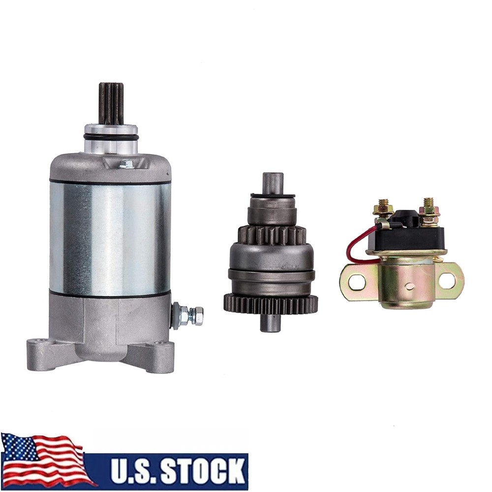 Starter for Polaris Sportsman 500 400 335 1996-2002 with Bendix & Relay Kit