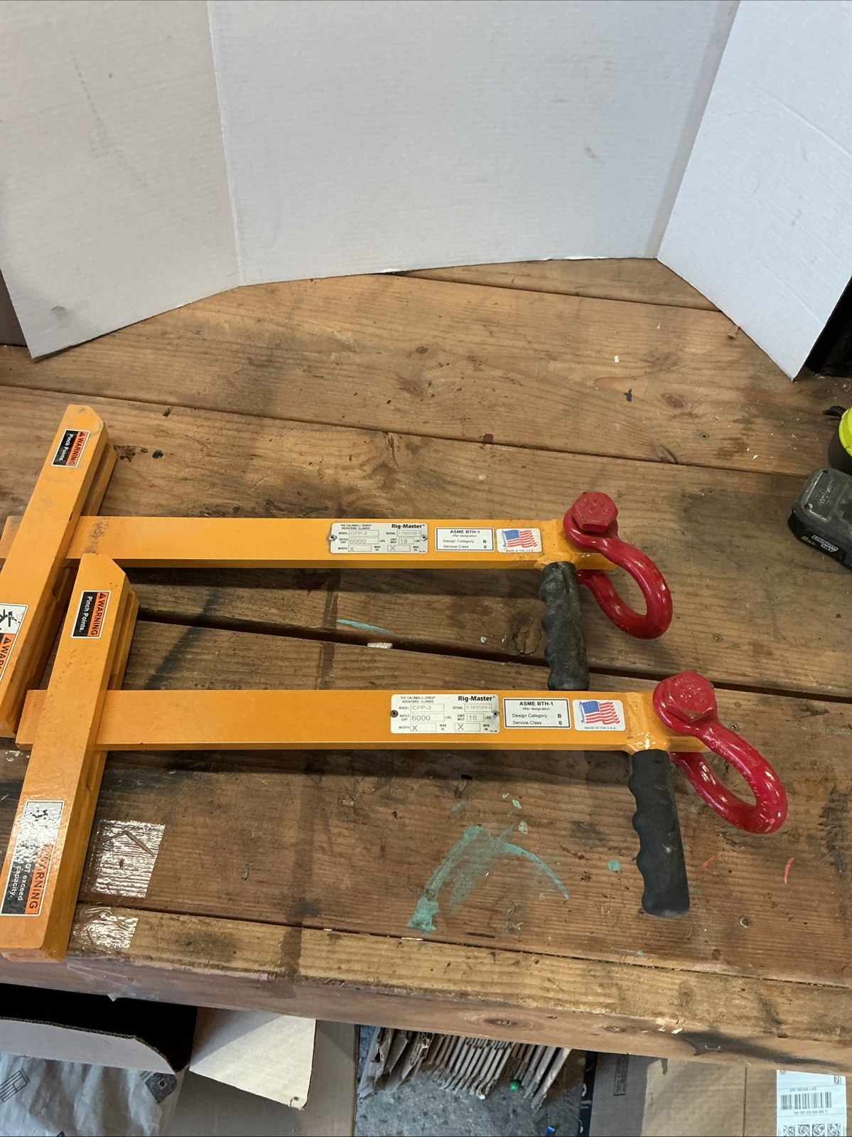 Caldwell Rig-Master Model CPP-3 Pipe Pick.