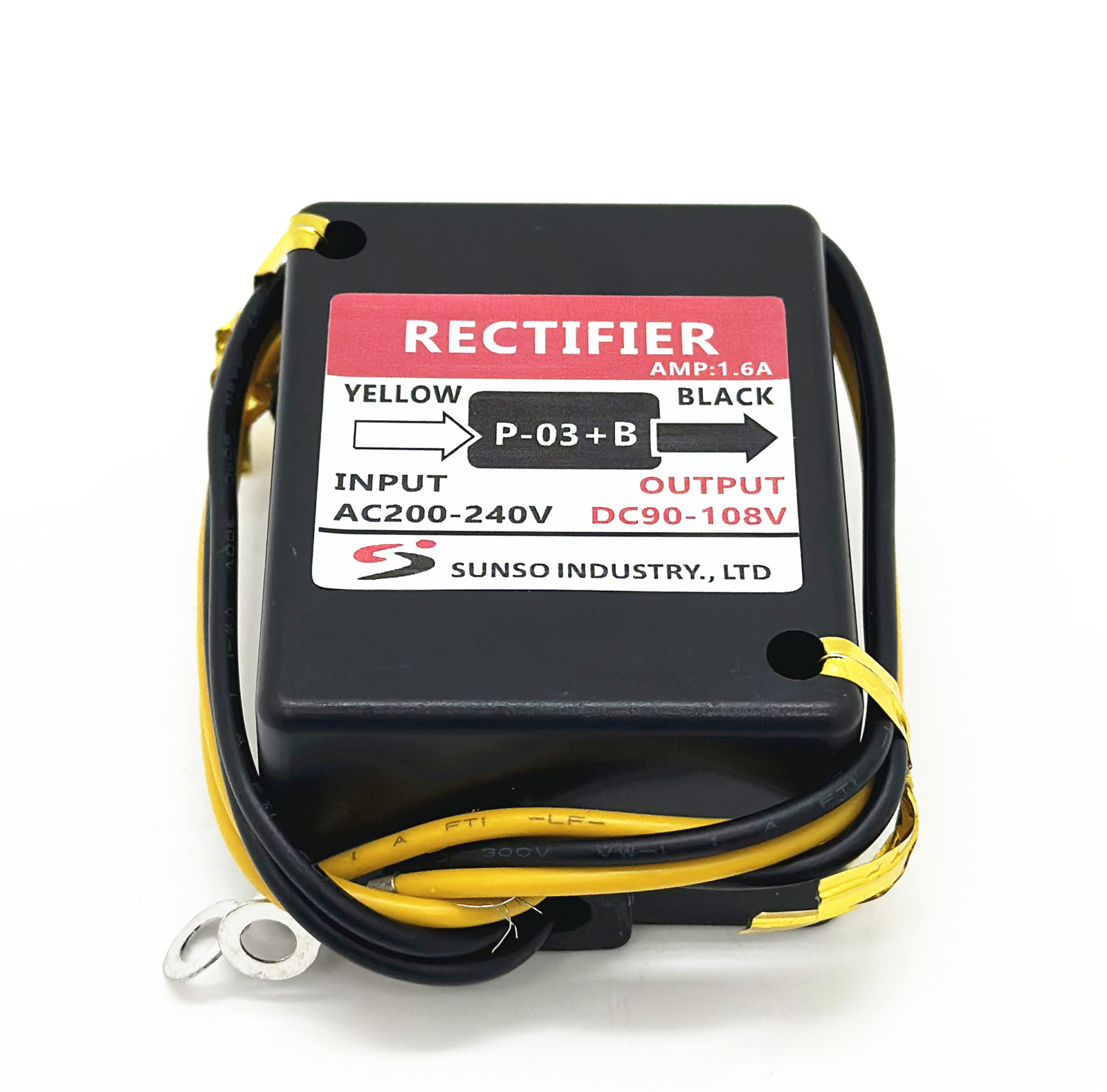 SUNSO RECTIFIER P-03+B AC200~240V DC90~108V brake Rectifier module