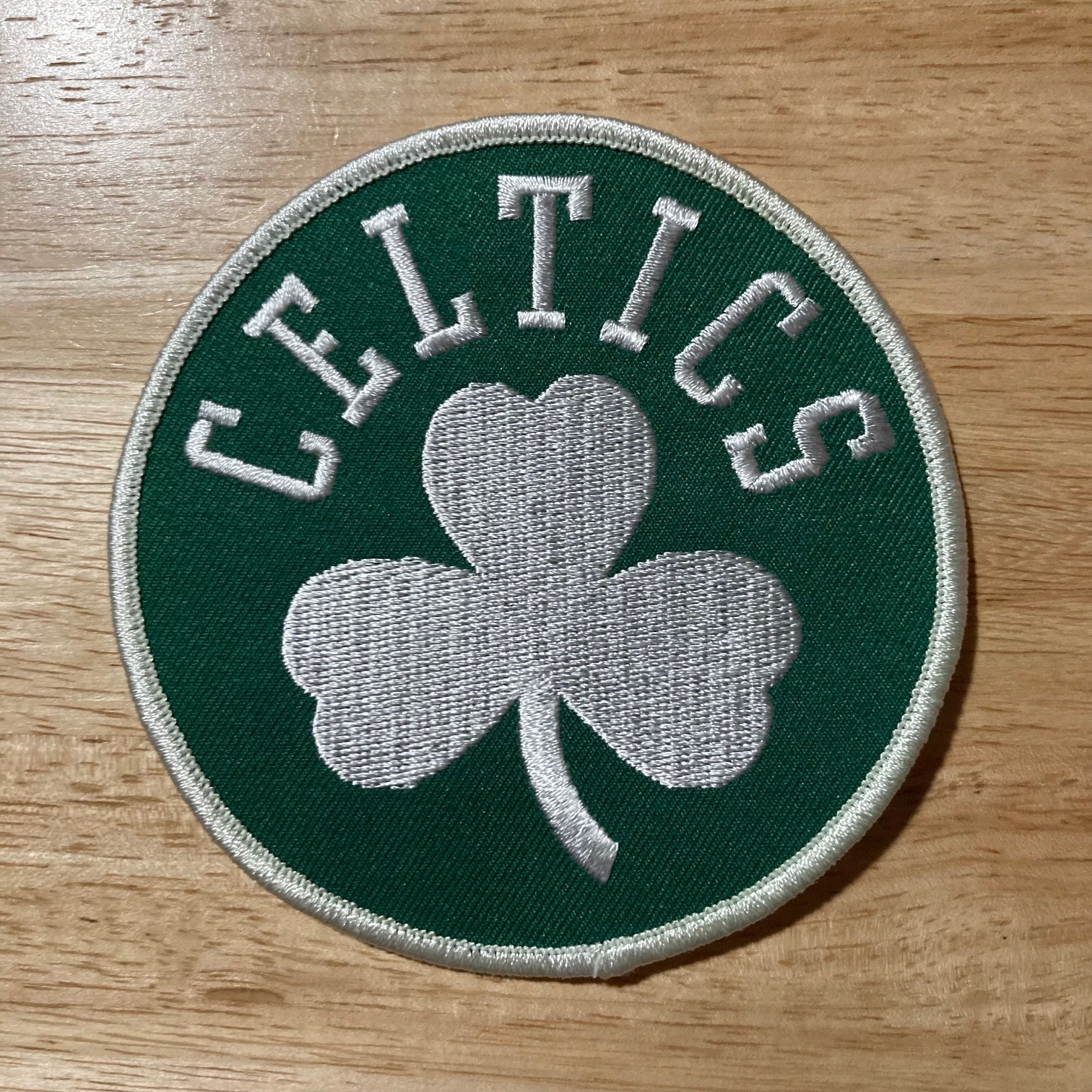 BOSTON CELTICS Logo Emblem Embroidered Sew-On/Iron-On 4" Official NBA Patch
