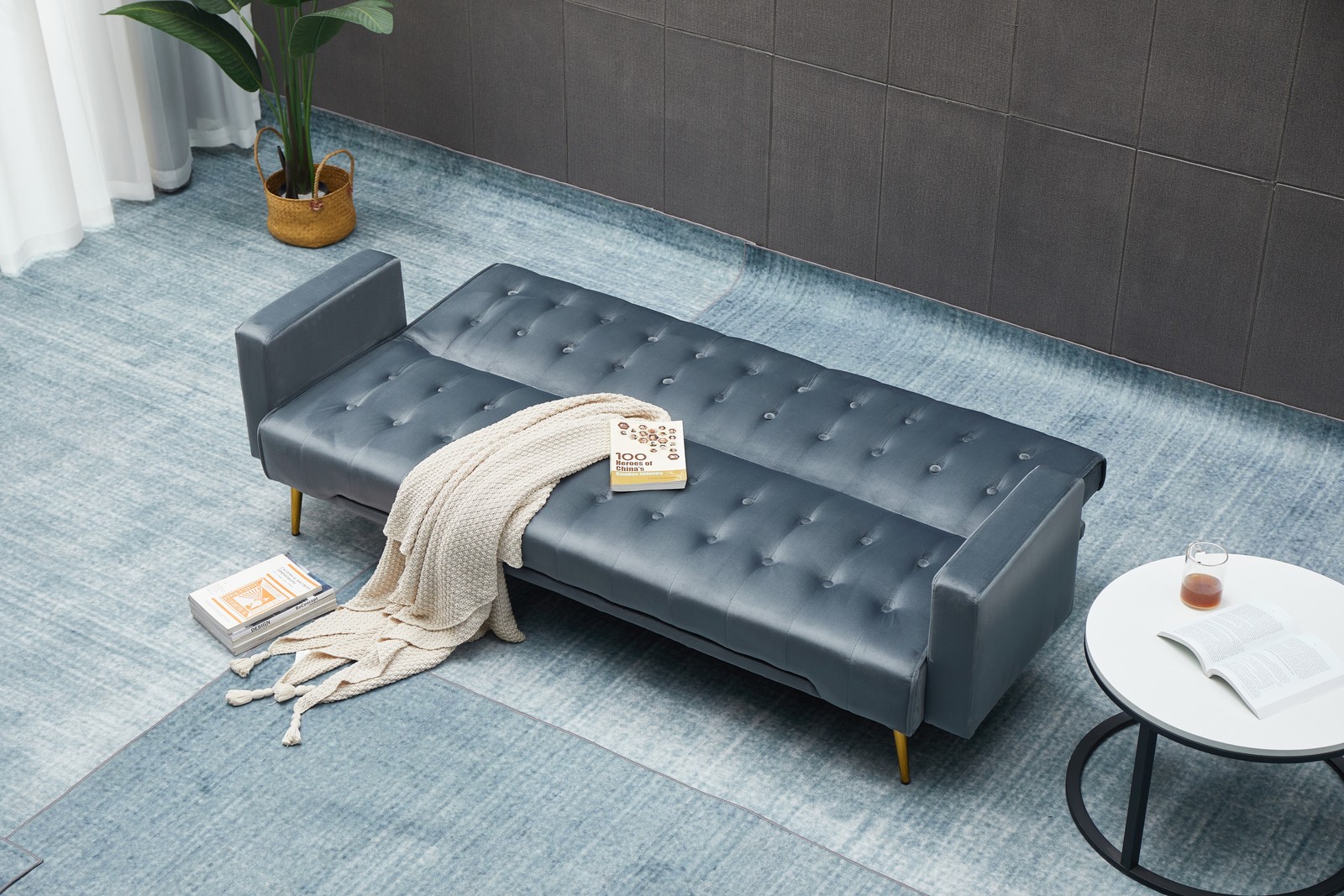 SOFA BED - DARKGREY