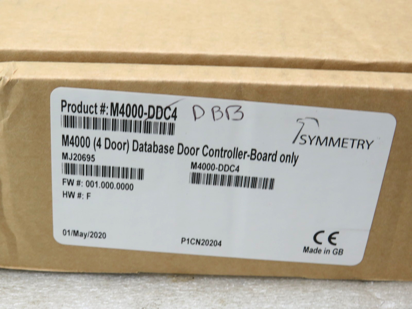 ✔AMAG Symmetry M4000-DDC4 Door Controller Board + M4000-DBB Database Board [CTD]